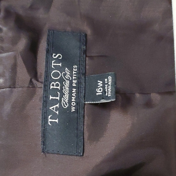 Talbots Blazer sz16 petite - Picture 5 of 6